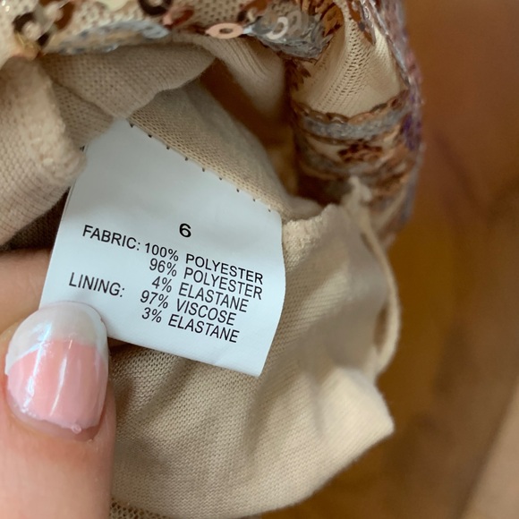 Stunning Long Sleeve Sequin Dress - Picture 7 of 9